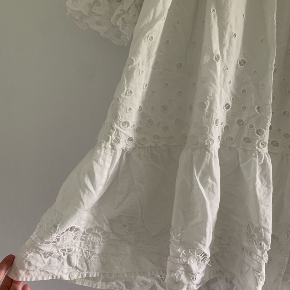 Anthropologie Audrina Eyelet Mini Dress - Picture 5 of 14